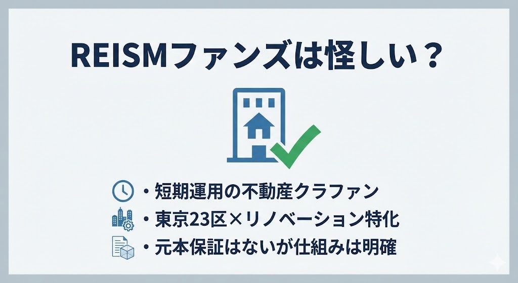 REISMファンズはなぜ怪しく見えやすいのか?