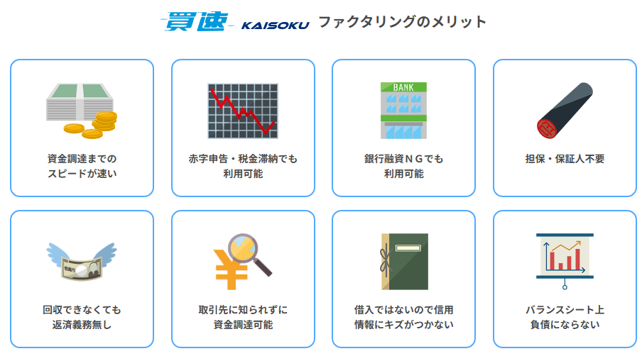 買速 ファクタリング