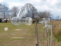 ペットボトル風車 ネズミ駆除