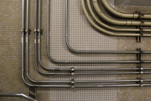 飲食店に侵入するネズミの経路