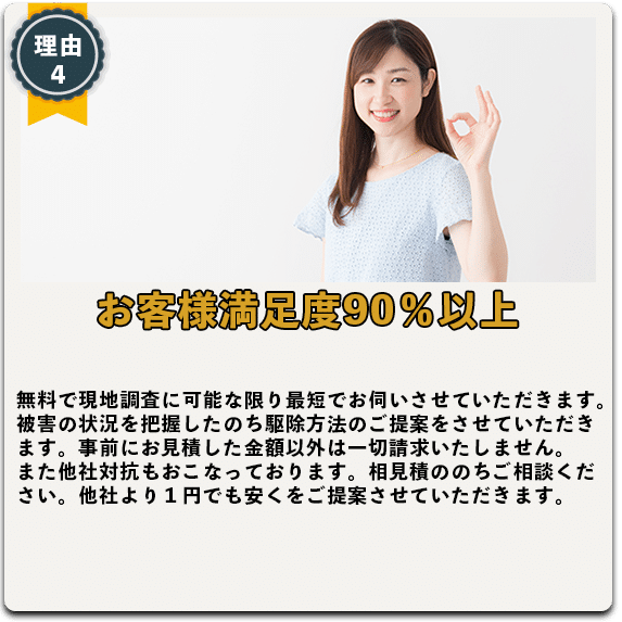 ジャパンアットレスキューのシロアリ駆除 おすすめ