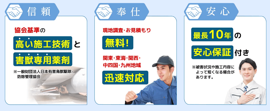 害獣BUZZ 害虫駆除