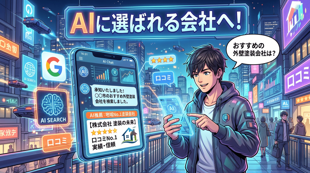 AI検索時代の外壁塗装集客