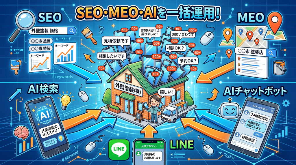 Bakuzou集客のSEO・AI・LINE集客