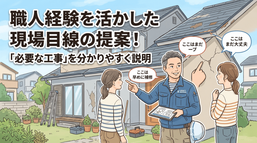 創心ホームの職人目線の提案と地域密着対応