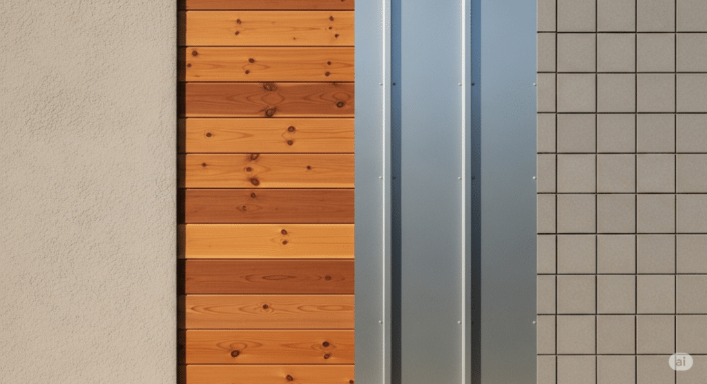 外壁の種類でメンテナンスは変わる