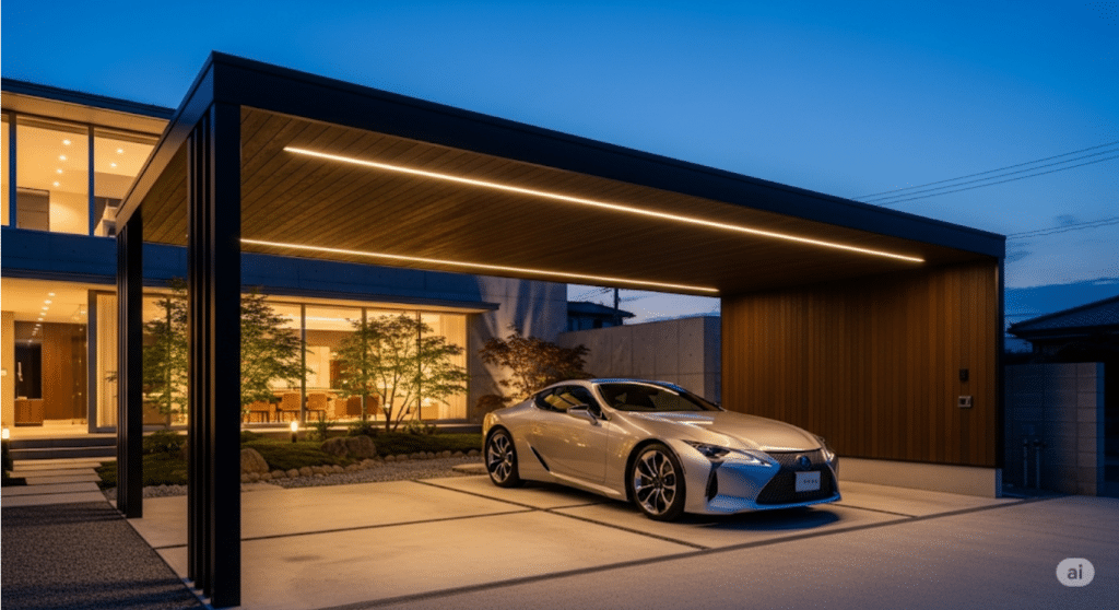 人気のカーポート設置にかかる費用