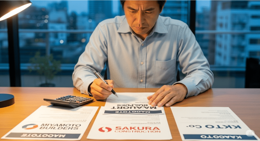 相見積もりで費用を安くするコツ