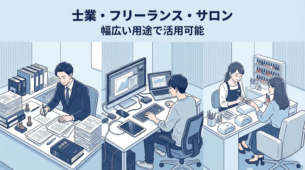 Re:ZONEの活用例(士業・フリーランス・サロン利用)