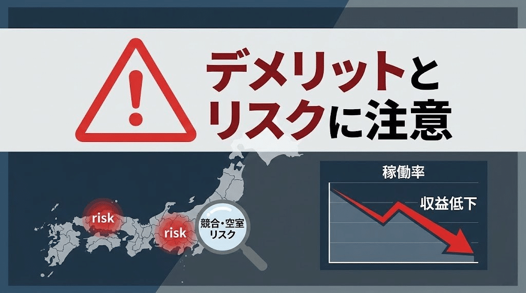 トランクルーム投資のリスクと注意点
