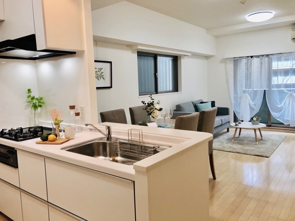 ホームステージング リビング