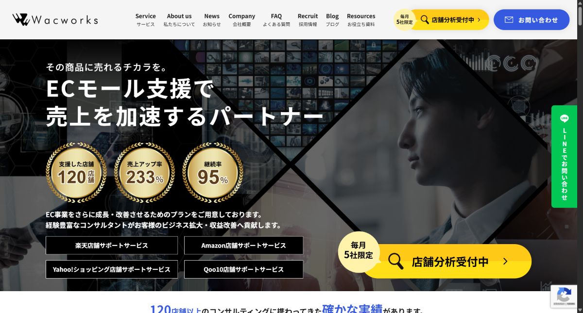EC・D2Cの支援なら株式会社Wacworks(ワックワークス)