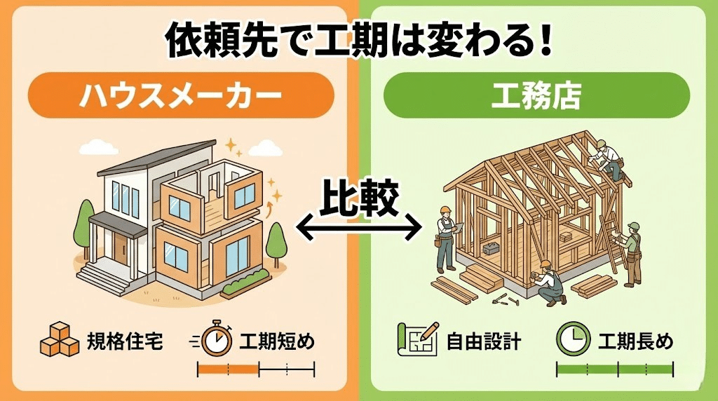住宅会社の違いを比較