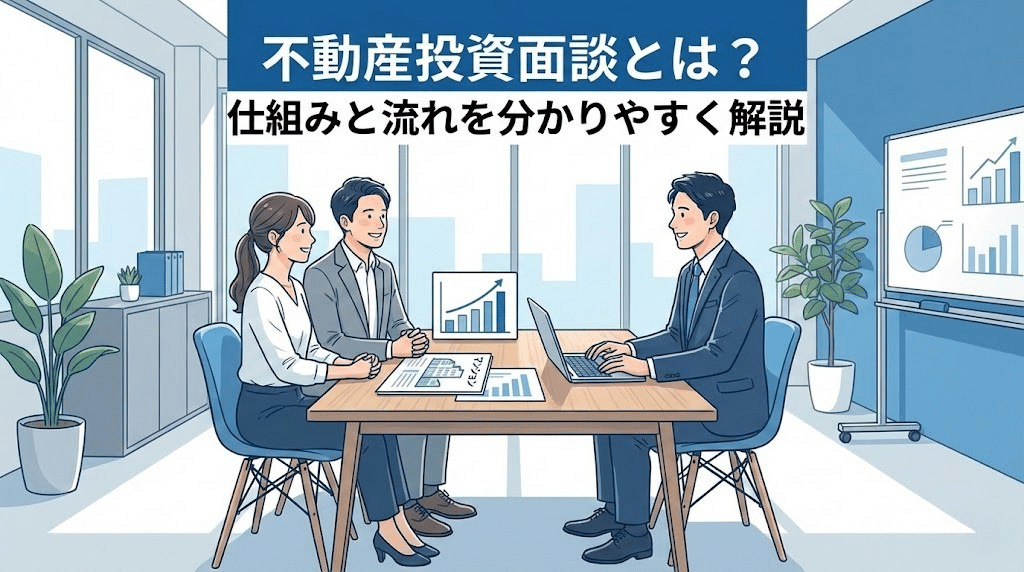 プレサンス不動産投資面談の相談イメージ