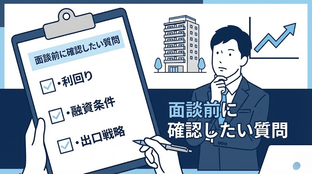 不動産投資面談で確認する質問チェックリスト