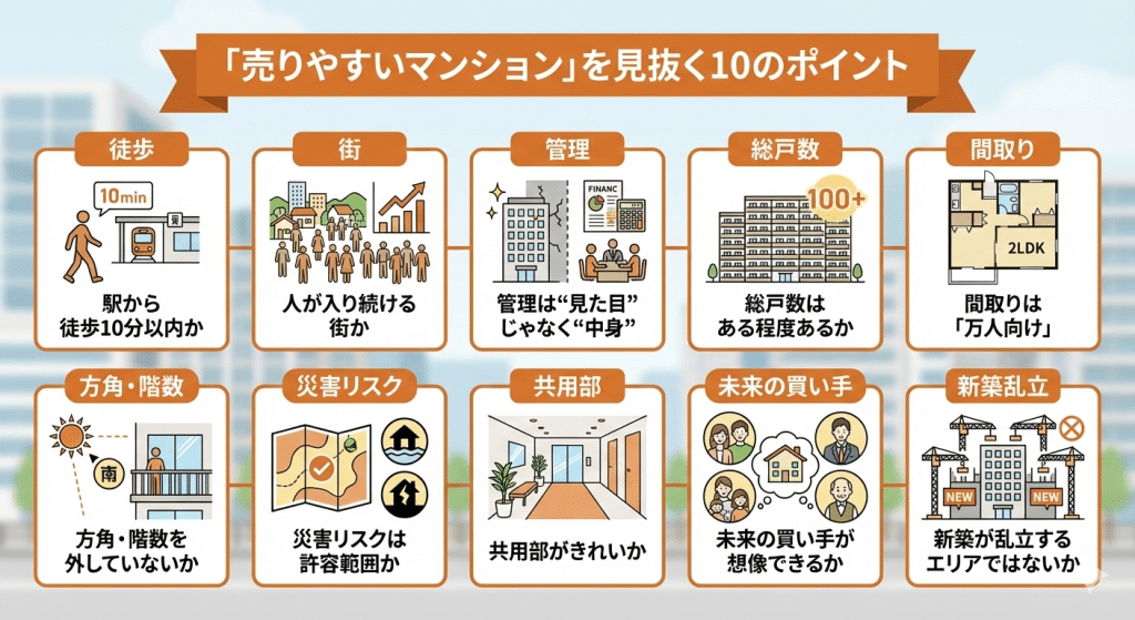 資産価値が落ちにくいマンションの見極め方