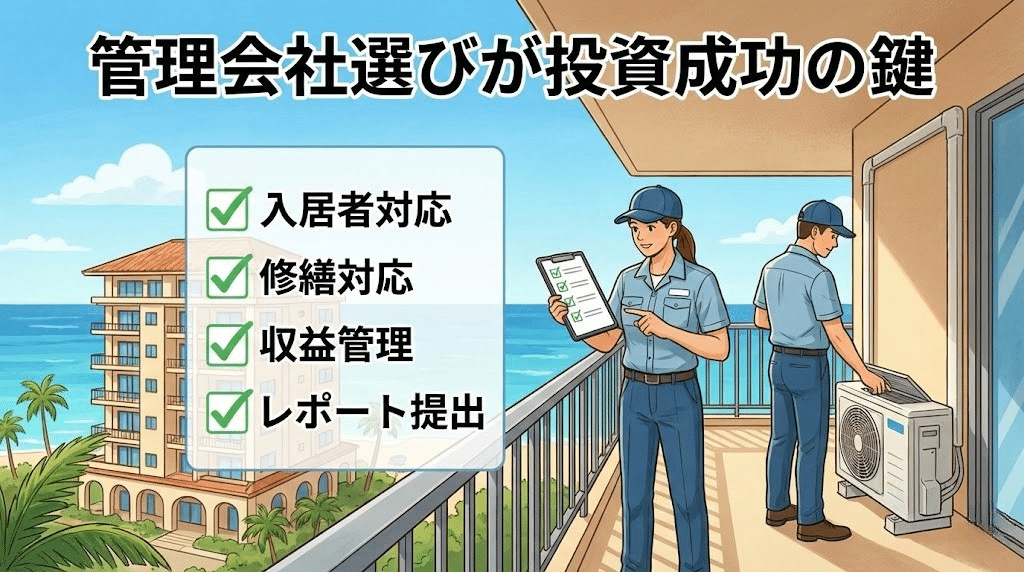 ハワイ不動産投資 管理会社選び