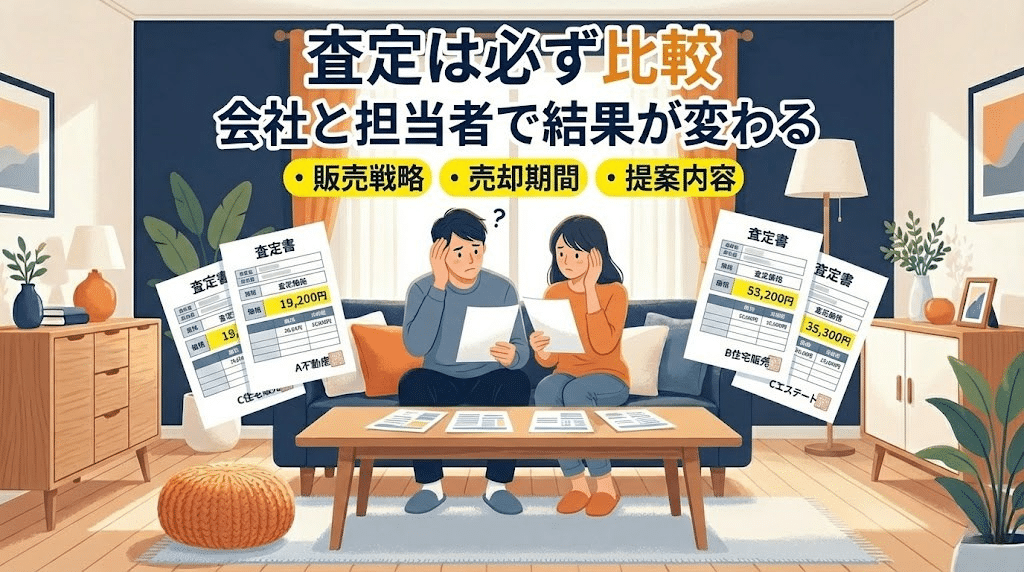 不動産会社比較の重要性イメージ