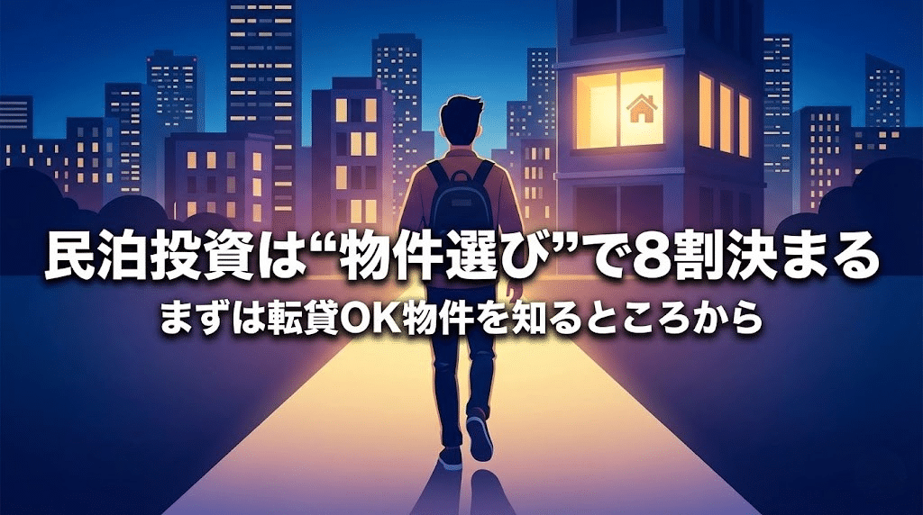 部屋バル 物件選び