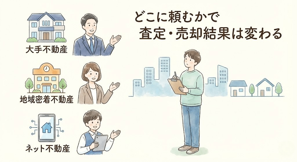 不動産会社選びで査定価格が変わる理由
