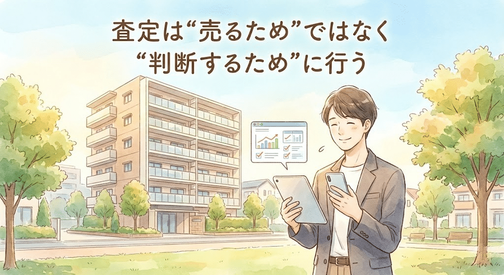 足立区マンション査定は売却判断のために行う