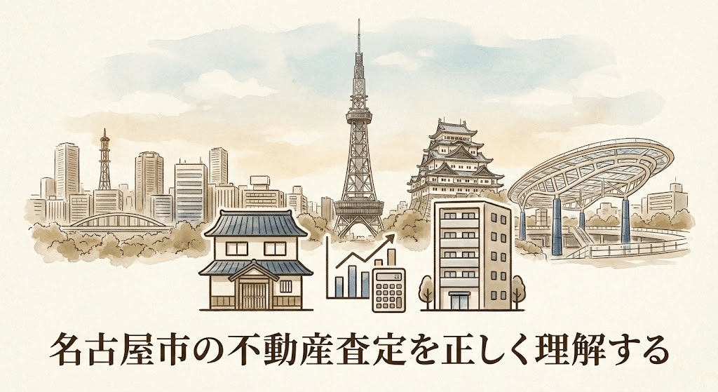 名古屋市で不動産査定を考えるためのイメージ