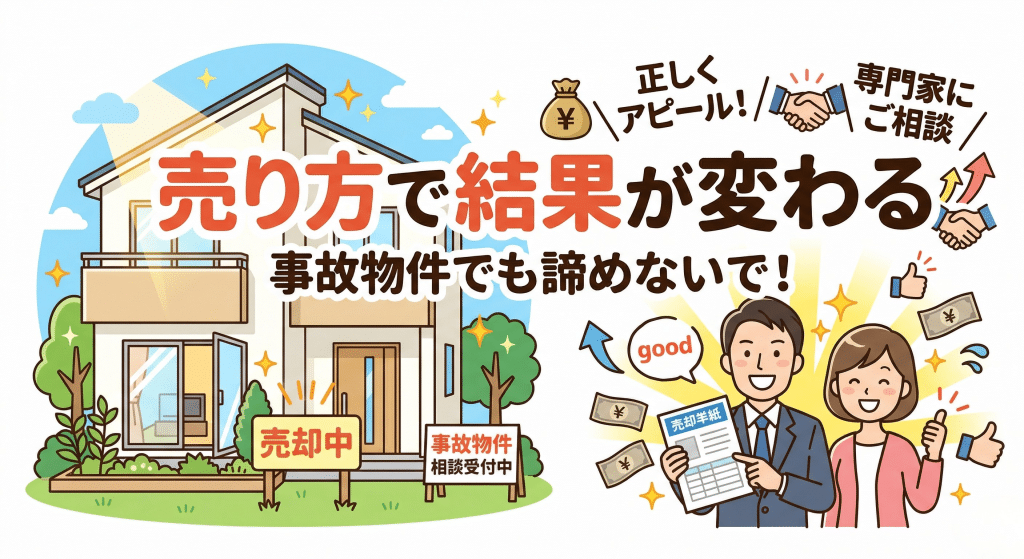 事故物件は売却できるというイメージ