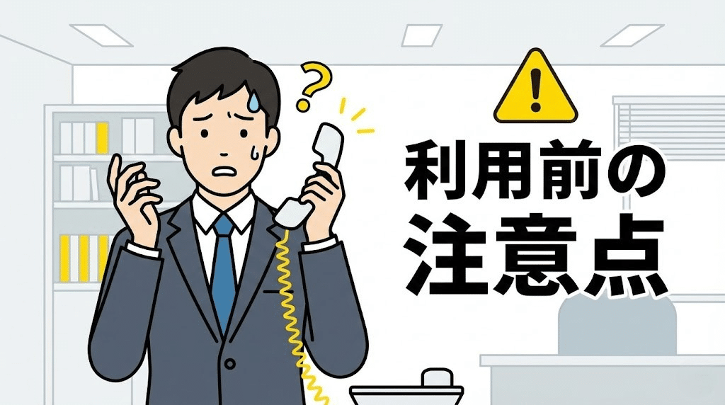 不動産一括査定の注意点を示すイメージ