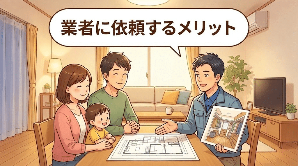 業者に依頼するメリット
