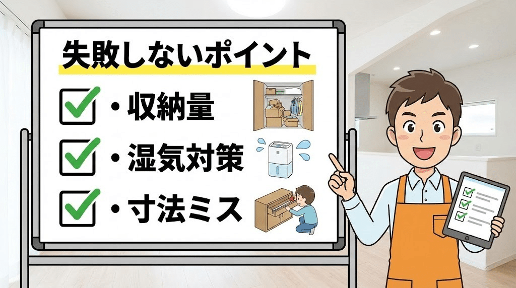 失敗しないポイント
