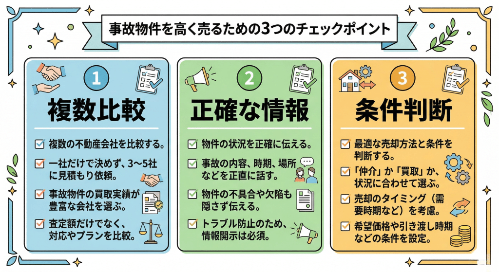 事故物件を高く売るコツ
