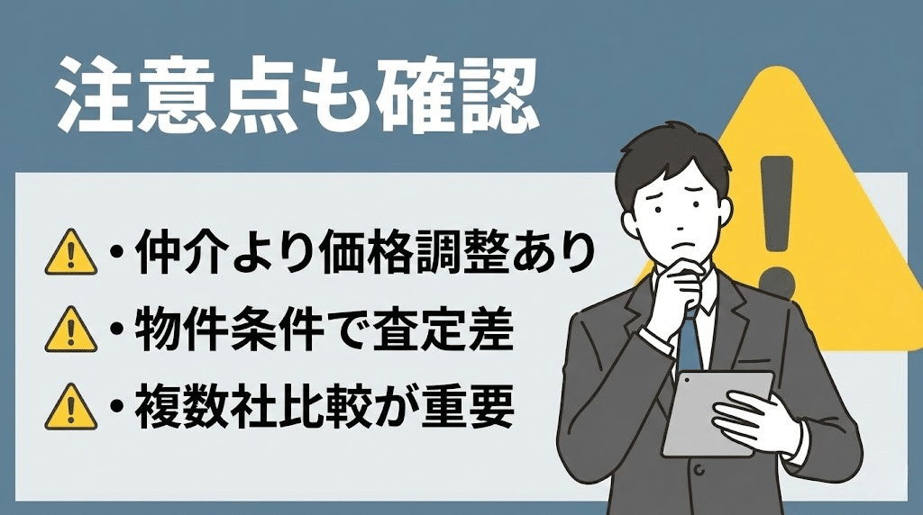 訳あり物件買取の注意点とデメリット
