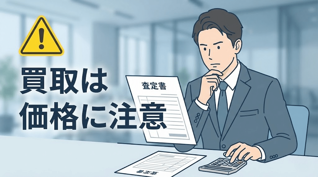 買取価格が下がる可能性の注意喚起