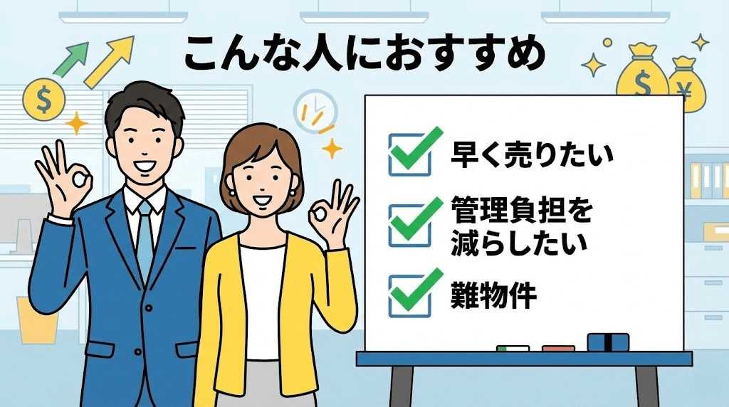 訳あり不動産相談所が向いている人の特徴