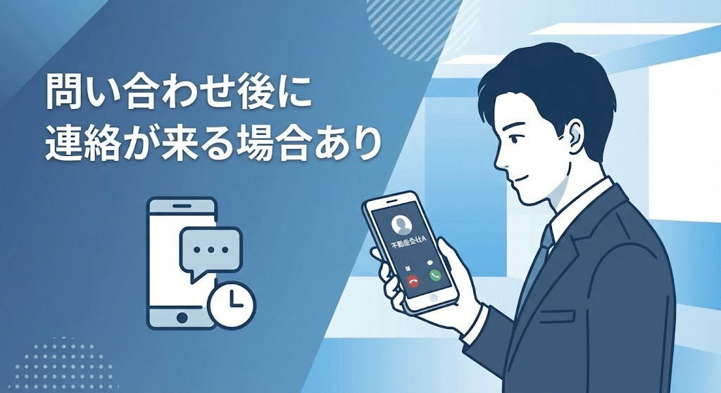 不動産会社から連絡が来る可能性のイメージ