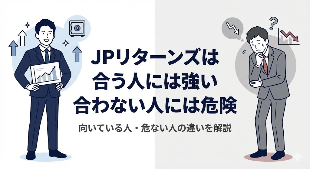 JPリターンズ 合う人・合わない人