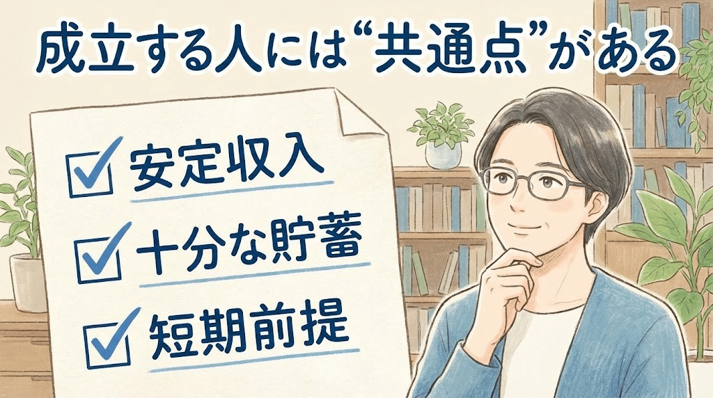 住み替えの不安を整理する方法|資金計画・引越し・売却を一度に考えるイラスト