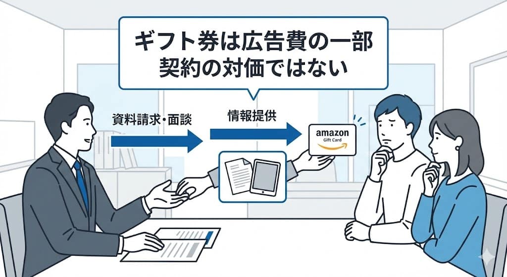 不動産投資面談でAmazonギフトカードがもらえる理由