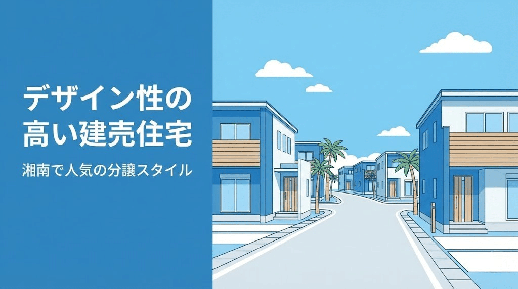 湘南エリアの建売住宅イメージ