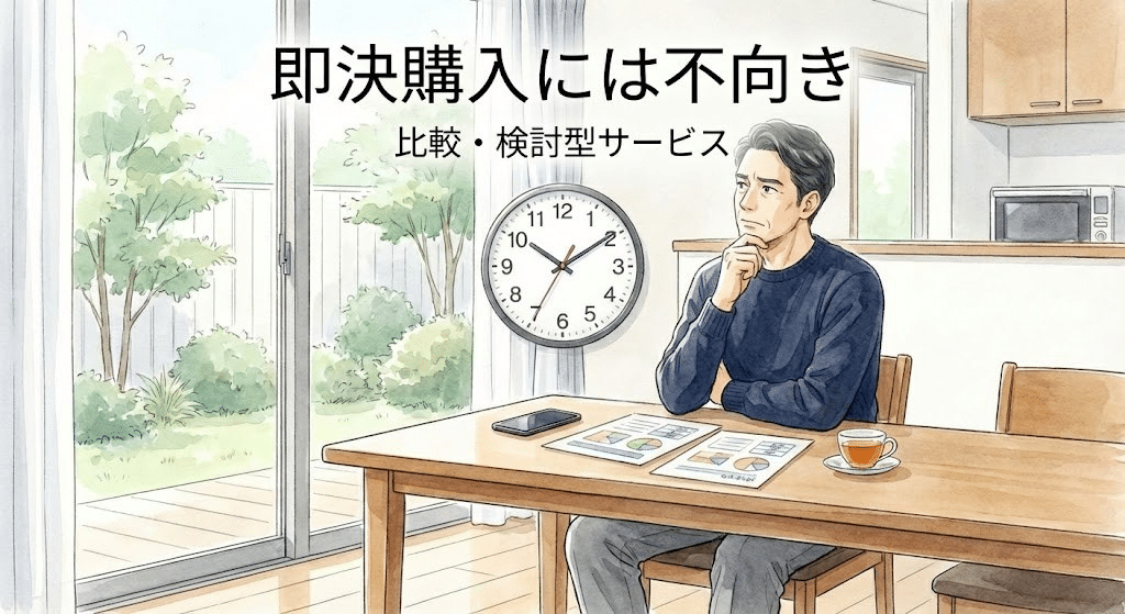 スピード重視の即決購入には向かない点