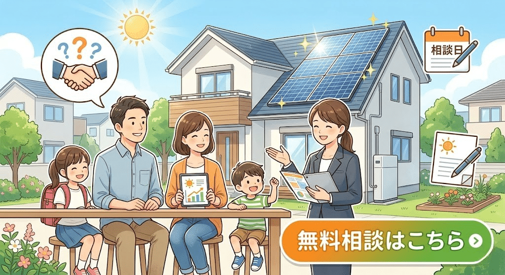大阪ガス太陽光の無料相談イメージ