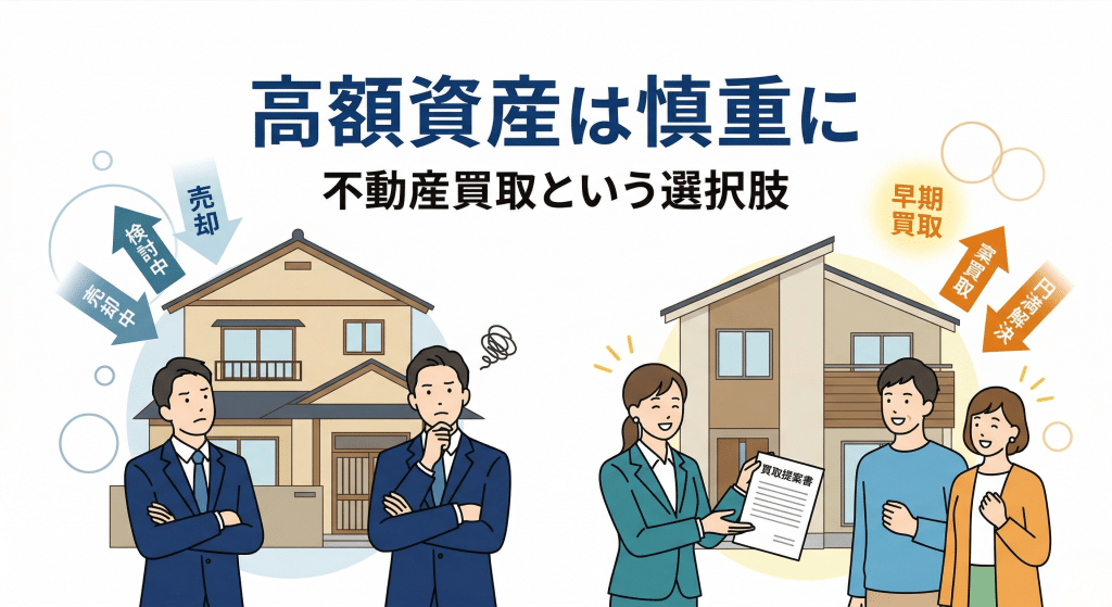 不動産買取への導線イメージ