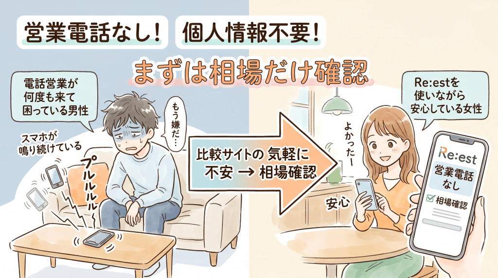 営業電話なしで使いやすいリフォーム見積もりサービス